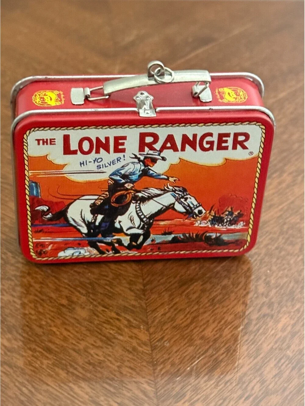 1997 Hallmark Keepsake Ornament The Lone Ranger Lunchbox Vintage